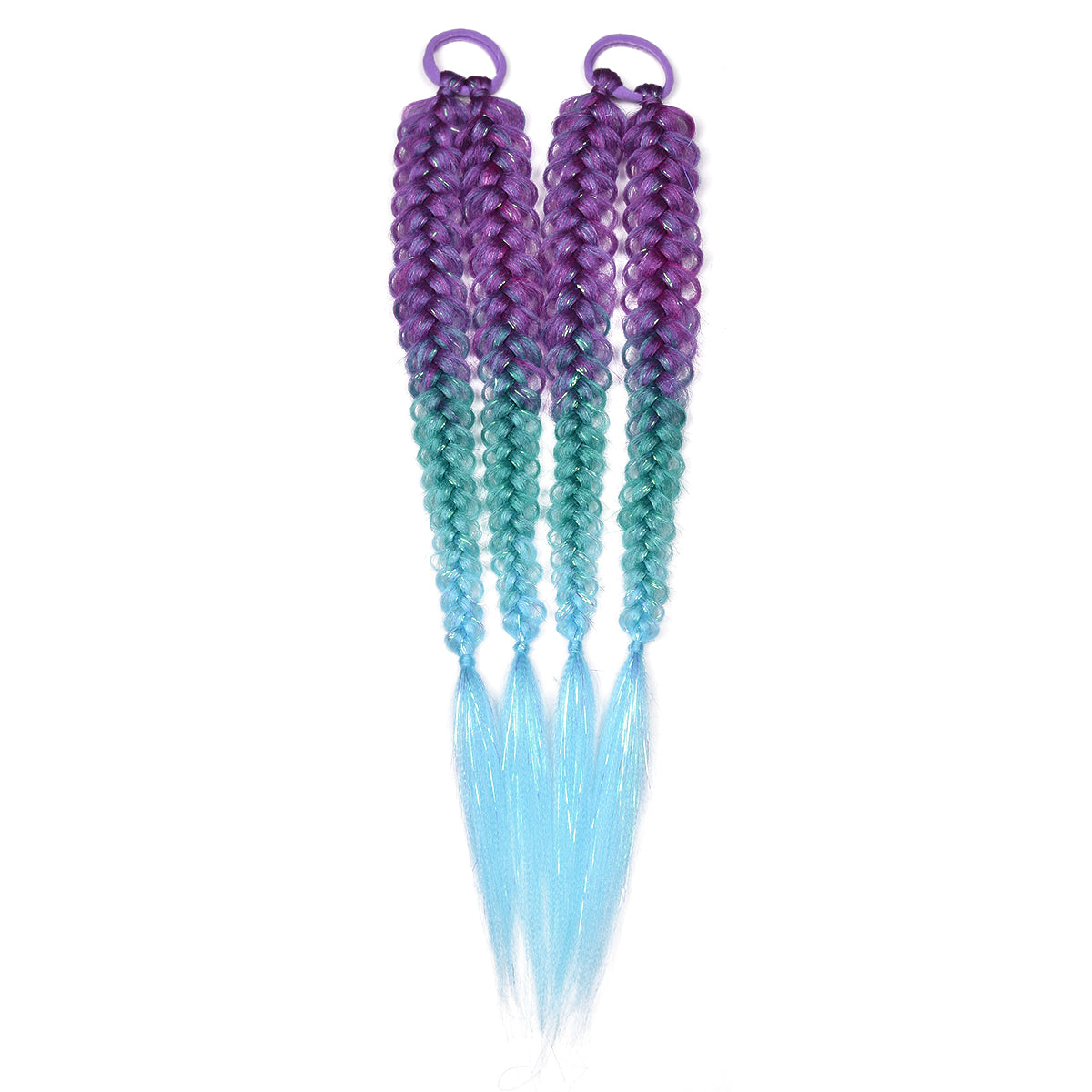 Shimmer Braids - Mermaidia