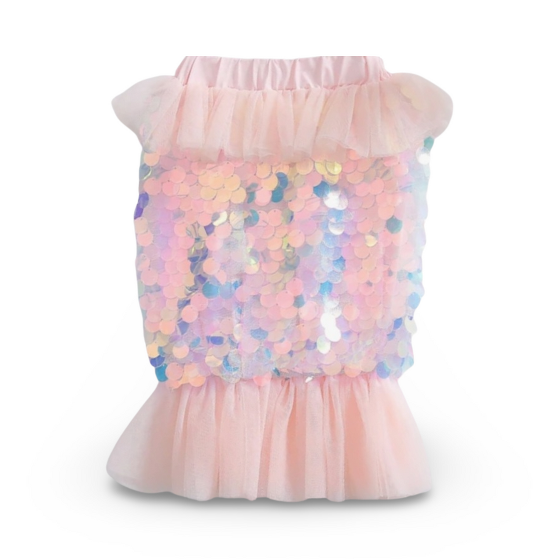 Dazzle Tail Mermaid Skirt - Light Pink