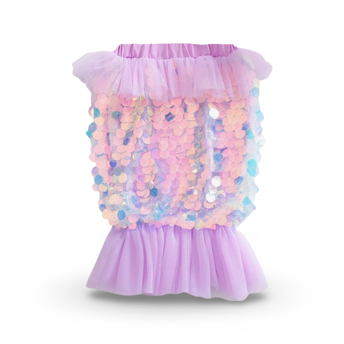 Dazzle Tail Mermaid Skirt - Purple